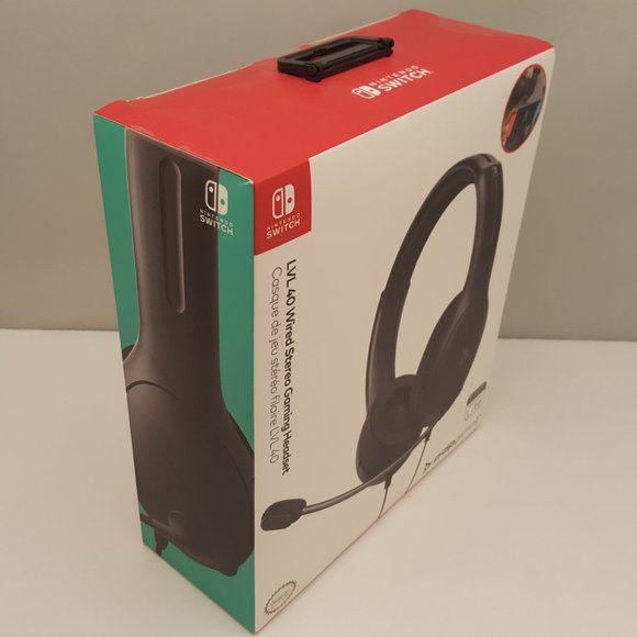 LVL40 Wired Stereo Gaming Headset for Nintendo Switch by PDP Gaming - Picture 7 of 7